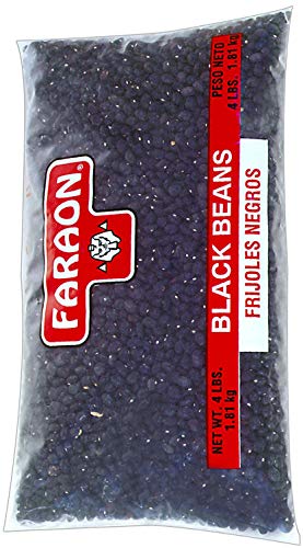 FARAON BLACK BEANS, 4 POUND