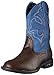 ROPER Kids Boys Lightning Embroidery Round Toe Casual Boots Mid Calf - Blue, Brown