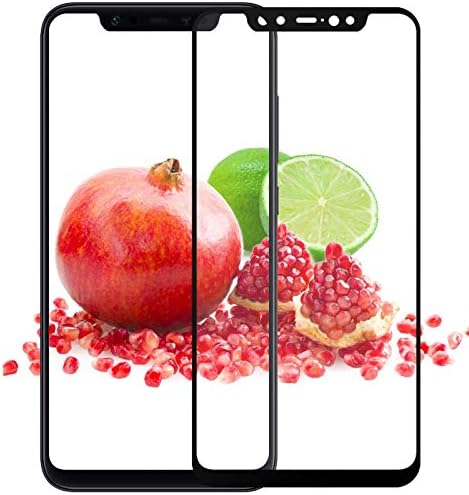 Ruimin 1PC 5D Curved Full Cover Shockproof Screen Protector Glass Guard Film Tempered Compatible for Xiaomi Mi 8