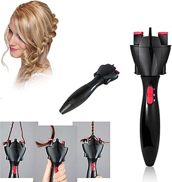 Amazon 自動髪編組機 電気髪の三つ編みツイスター自動ニットdiy髪編組みヘアスタイリングツール Hbbh スポーツ アウトドア