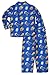 LEGO Nexo Knights Little Boys Flannel Coat Style Pajamas (6-7, Nexo Blue)