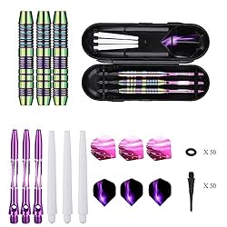 sanfeng Darts Plastic Tip Set Rainbow Color 21g for