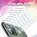 [ 2 Pack ] UniqueMe Camera Lens Protector for iPhone 11 Pro/iPhone 11 Pro Max [High Definition] Scratch Resistant