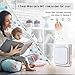 HEPA Air Purifier - Powerful Air Cleaner with True HEPA Filter for Home, Odor Allergen Eliminator with Strong 4 Side Air Intake, UVC Sanitizer Quiet Purifier Ideal for Allergies Pet Pollen Germ Smoker