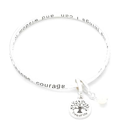 Serenity Prayer Tree of Life Charm Bracelet Jamaica Ubuy