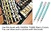 ArtMuseKitsMikash Kuretake Fude Water Brush Pen for Drawing Art for Lettering 3 Pens Set Small Size (S,M,L)