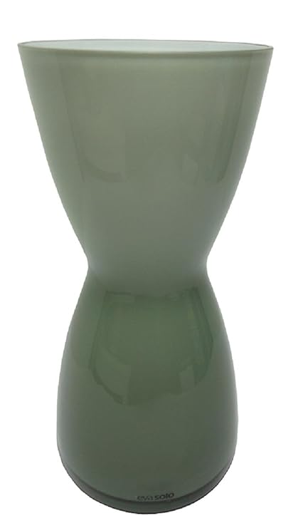 Florentine Eva Solo Vase 26 Cm Grey White Amazon Co Uk