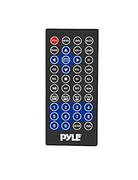 Pyle PATVR14 Receptor de audio   video Bluetooth marino   Unidad estéreo A   V resistente al agua, pantalla LCD a color, lector USB