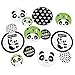 Big Dot of Happiness Party Like a Panda Bear - Baby Shower or Birthday Party Giant Circle Confetti - Party Decorations - Large Confetti 27 Count