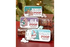 GETSET2SAVE Set of 3 Novelty "Character Poop" Mint Tins