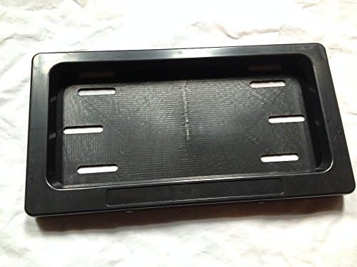 AvaParts Electric License plate frame shutter curtain American USA type 1PC in Set