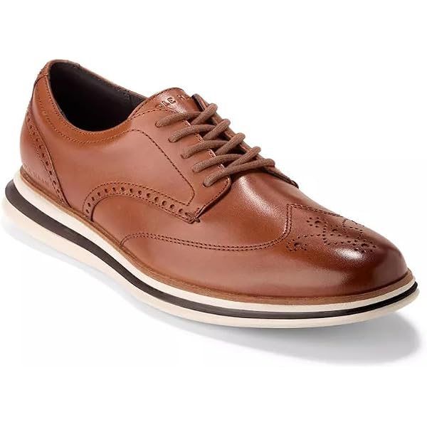 thumbnail image 2 of Cole Haan Men's OriginalGrand Energy Twin Oxfords - Brown Leather - C33530 2 of 6