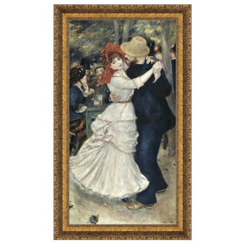 Design Toscano La Danse a Bougival, Canvas Replica Painting: Grande