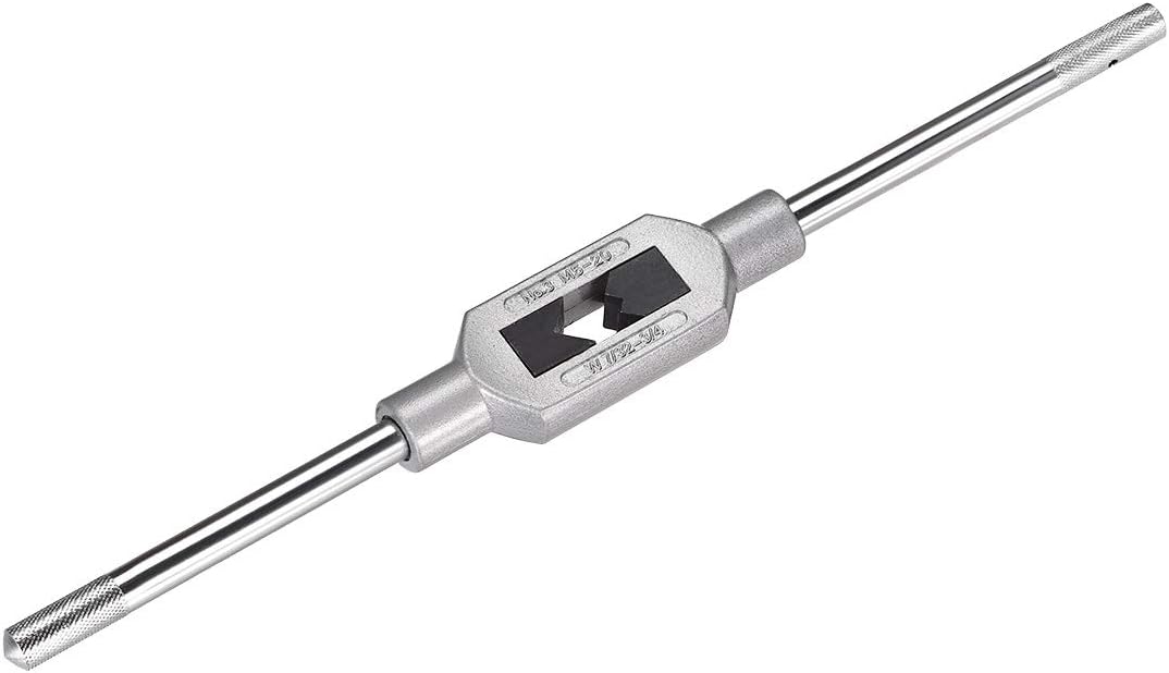 uxcell Tap Wrench Handle M5M20 W7/323/4 Adjutable Bar