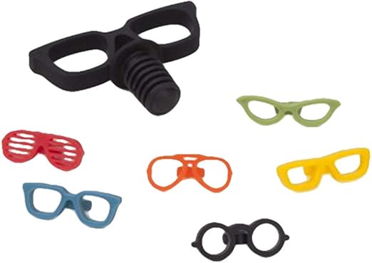 Amazon Com Upkoch 7pcs Silicone Red Wine Glass Marker Sunglasses