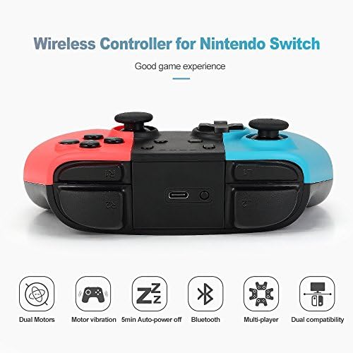 Amazon Co Jp Nintendo Switch ワイヤレス コントローラー 互換品 Wetoph Gd06 ゲームパッド ジャイロセンサー 振動機能搭載 Nintendo Switchに対応 互換品 サードパーティ製品 家電 カメラ