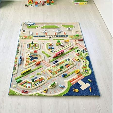 Mini City Plastic Playmat (71\