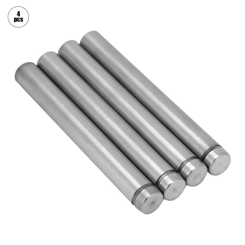 4pcs Stainless Steel Advertising Nail Standoff Fixings Bolts Holder Screw Hollow Glass Standoff Pin (12 * 120mm) - Image 3