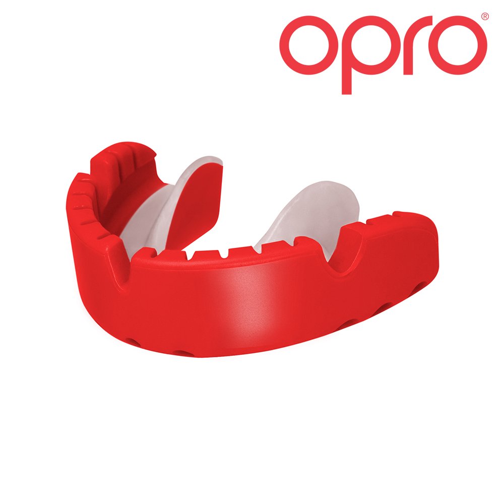 OPRO Gold Level Mouthguard for Braces Gum Shield for Rugby