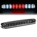 For Chevy Silverado/GMC Sierra GMT900 High Mount Dual Row LED 3rd Brake/Cargo Light (Smoke Lens)