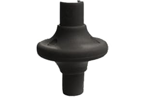 Draves Komfort Kiss Kisser Button Black 1/pk