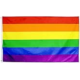 Flaglink Gay Pride Flag 3x5Fts - Rainbow Flags Banner