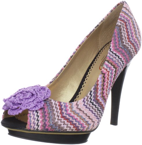 Poetic Licence Women's All Mixed Up Open-Toe Pump