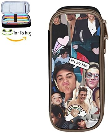 School Pencil Pouch Case Dolan Twins Grayson and Ethan Pen Bag