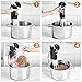 Sous Vide Cooker Accurate Immersion Cooker Control Temperature and Timer, 1000 Watts Immersion Circulator Cooker for Tender Steak, Ultra-Quiet, Stainless Steel by AICOK
