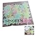 Singeek 100pcs/ Pack Luminous Stars Fluorescent Noctilucent Starts Stickers Three-Dimensional Wall Stickers Glow in The Dark Baby