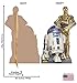 R2-D2 & C-3PO (Star Wars Episode III) Life-Size Standup Poster , 46x70