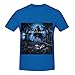 Avenged Sevenfold Nightmare Pop Album Cover Men Crew Neck Art T Shirt Blue