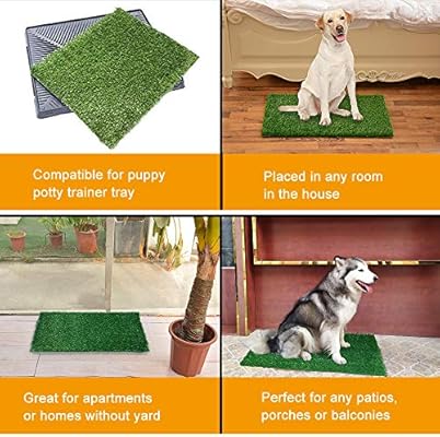 Loobani Dog Grass Pee Pads Artificial Turf Pet Grass Mat