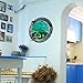 Hatop Submarine Portholes Wall Sticker Kids Coral Fish Boat Scuttles Decals Mural Art Nursery Home Decor (B)