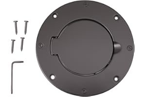 Rugged Ridge | Gas Cap Door, Non-Locking, Black | 11425.02 | Fits 1997-2006 Jeep Wrangler TJ
