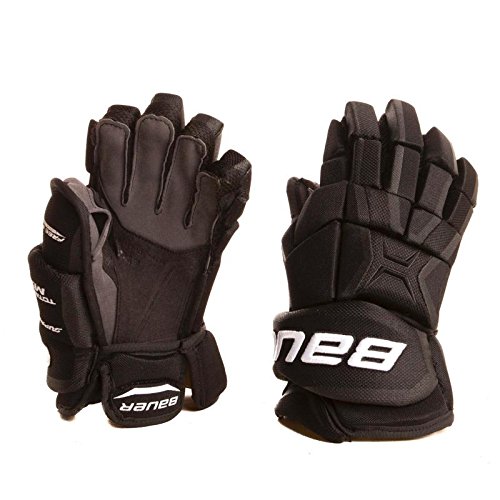 Bauer Supreme TotalOne MX3 Junior Hockey Gloves, 11 Inch, Black