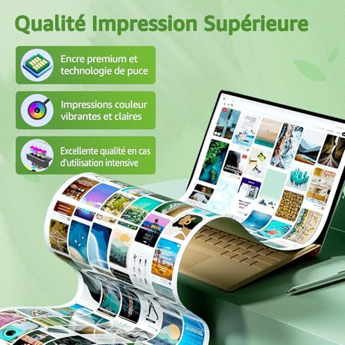 GREENSKY PG-575XL CL-576XL Cartouches d'encre Remplacement Pour canon 575 et 576 575XL 576XL Noir et Couleur Pour Canon PIXMA TR4755i TR4756i TS3750i TS3550i TS3551i TR4750i TR4751i TS3751i TS3752i