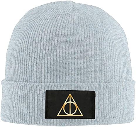 The Deathly Hallows Gold Logo Beanie Cap