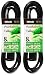 2-Pack - Woods 0260-8 Foot General Purpose Black Extension Cords - 16/3 SJTW... primary