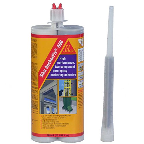 Sika AnchorFix 500 Two Component Epoxy 20 oz, High Performance