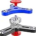Figit Spinner - Hand Toy For Relieving Boredom ADHD Anxiety By VMEI (1Black+1Mini)
