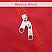 First Aid Bag - EMT Medical Backpack Large Empty Emergency Treatment Backpacking Storage Organizer Travelling Camping Cycling Hiking Car (Red)