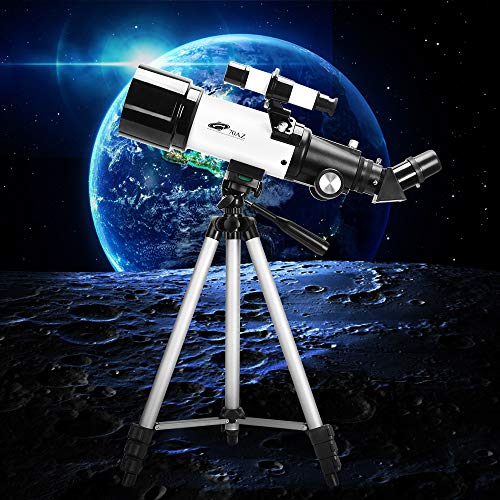 SOLOMARK Teleskope für Erwachsene und Kinder – 70 mm Astronomisches Refraktor-Teleskop, gutes Geschenk für die… – Bild 8