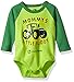 John Deere Baby Boys' Bodysuit, Lime Green, 3-6 Months