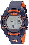 PUMA Unisex PU911221002 Bytes Digital Display Analog Quartz Blue Watch