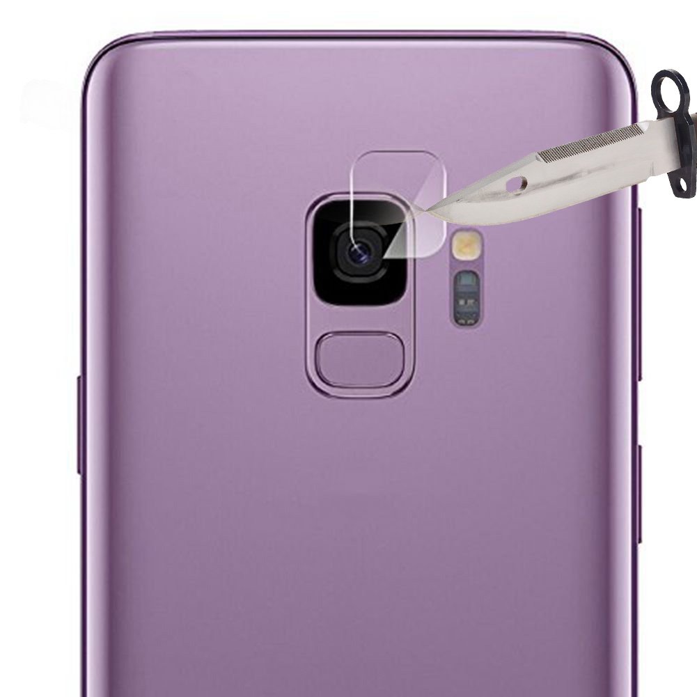 Samsung S9 Back Camera Lens Protector, PRODELI HD Clear Ultra Thin Protective Film Tempered Glass Cover Guard (2 Pack)