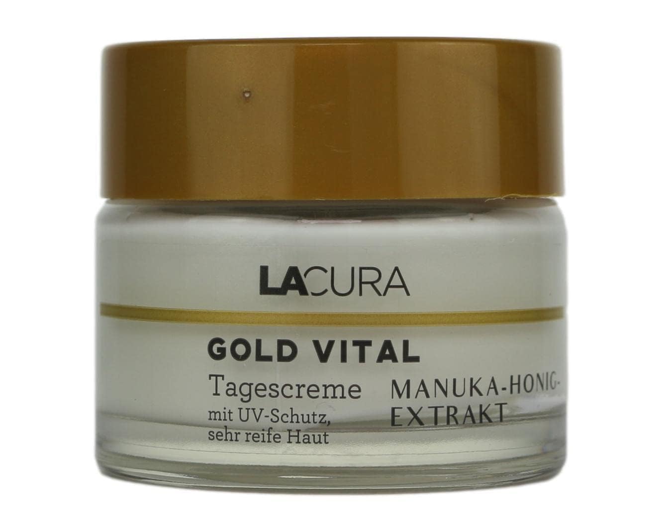 Lacura Gold Vital Day Cream with Manuka Honey Extract Very Mature Skin 50 ml