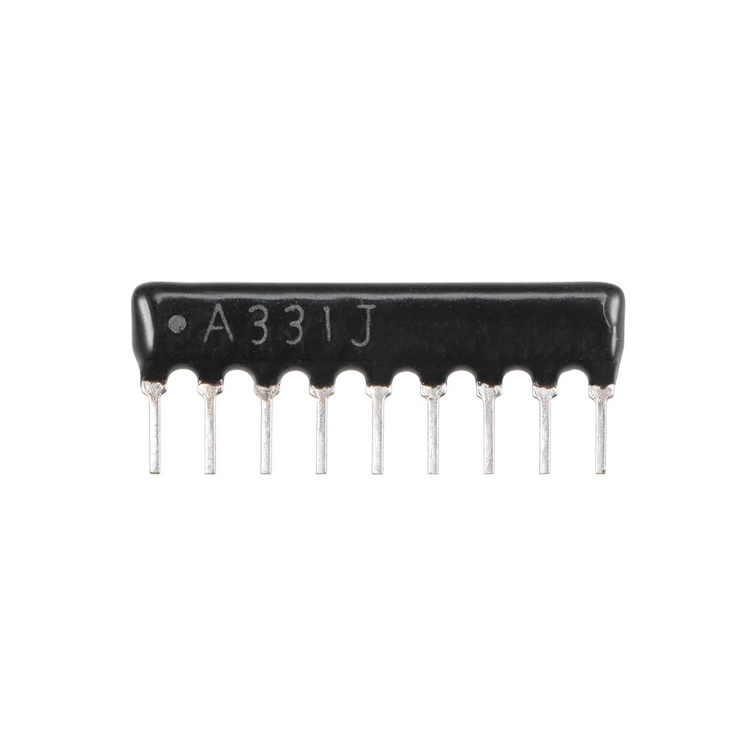 Photo 1 of uxcell 330 Ohm Resistor Network Array, 1/8W SIP-9 2.54mm Pitch, 5% Tolerance Bussed Type 20pcs