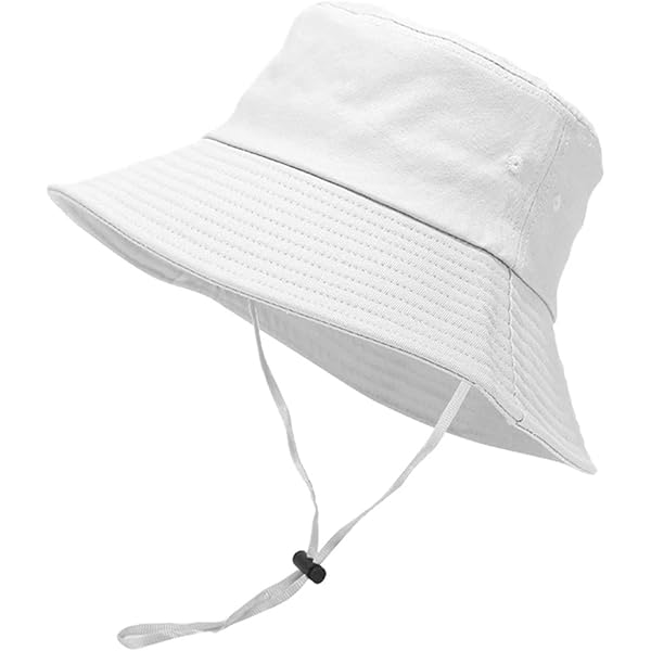 GT POLYESTER BOONIE HAT ホワイト　新品未使用品 Bucket Hat with Strings Women Sun Hat UPF 50+ Shade Wide