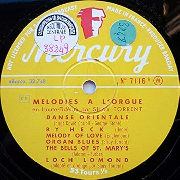 Shay Torrent Shay Torrent Organ Melodies In Hi Fi Melodies A L Orgue Vinyl Amazon Com Music hi fi melodies a l orgue vinyl